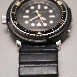 Vintage 1984 Seiko H558-600A Golden Arnie Digital Quartz Watch Original Rare - $775