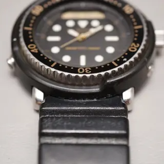 Vintage 1984 Seiko H558-600A Golden Arnie Digital Quartz Watch Original Rare - $775