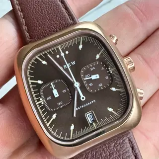 Brew RetroGraph Espresso 41.5mm LNIB Rose Gold