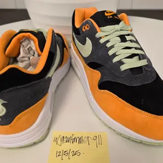 US11 Nike Air Max 1 PRM Ugly Duckling "Honeydew" $190 Shipped OBO