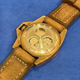 Corrigia Bronze 01 Green Burst Dial 46mm