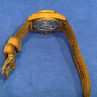 Corrigia Bronze 01 Green Burst Dial 46mm