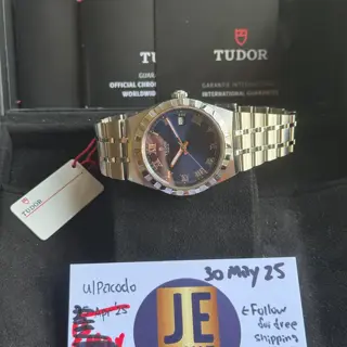 Tudor Royal 38mm Blue 🔥Brand New May 2025, $1750🔥