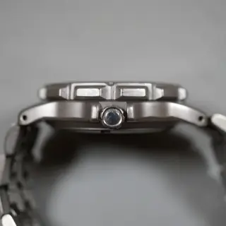 Seiko 5K2J-0A30 Black Dial Scuba 200M Day Date Solar Quartz Watch - $135