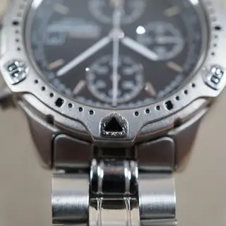 Seiko SBDP013 7T62 Black Dial "Speedmaster" Quartz Chronograph - $110