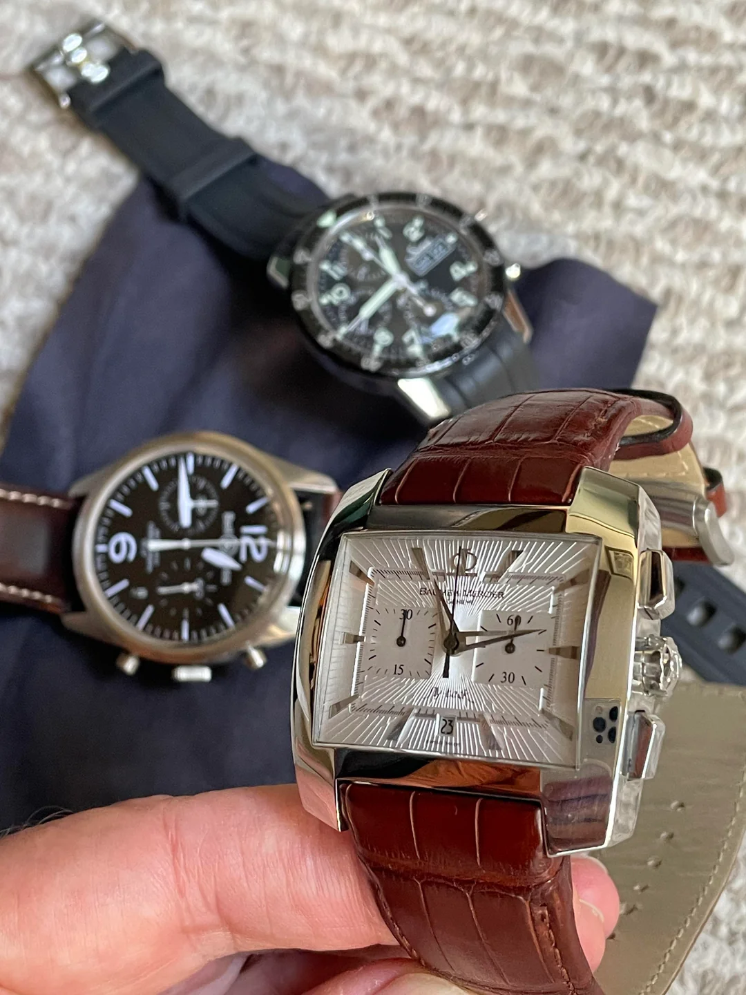 FLYBACK Baume, full set -trade on Cliffton:)