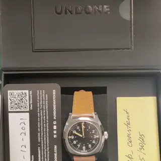 Undone Terra Daybreak Automatic Suede Like New