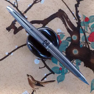 BLACK STRIPE PILOT MYU 701 [C] • free global shipping