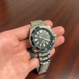 Seiko Samurai SRPF03 FULL SET, Box Papers $275 SHIPPED