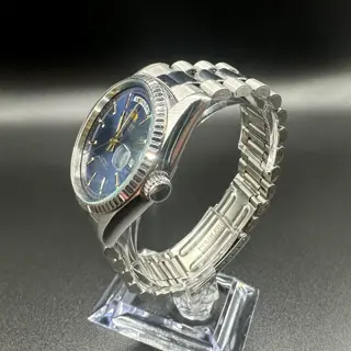 Orient President Day Date -  Blue