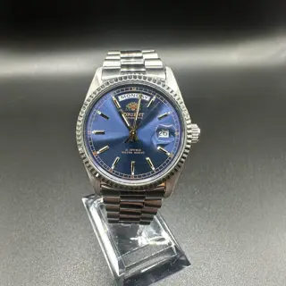 Orient President Day Date -  Blue