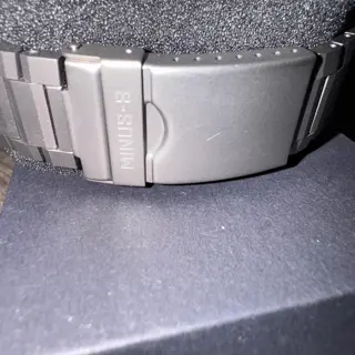Minus-8 Titanium Grey Dive Watch.Excellent Condition..$350