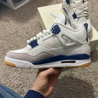 Jordan 4 Nike SB Navy size 8.5 worn 1x