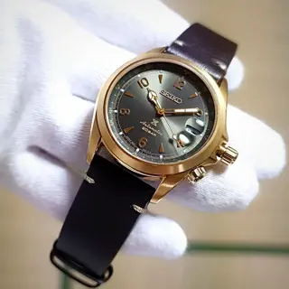 JDM Seiko SBDC136 ( SPB210J1) GOLDEN ALPINIST – LIKE NEW FULL KIT – Excellent Condition – $790