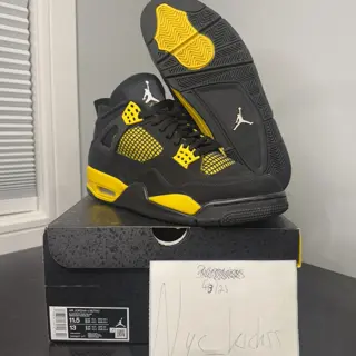 Jordan 4 thunder Sz 11.5 used og all $160