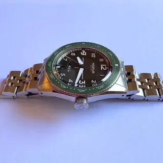 Nodus x WatchCrunch Flyboy Sector II, bracelet and Zero Pass strap, box and papers