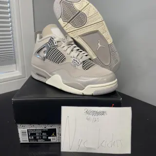 Jordan 4 frozen moments Sz 5.5M worn 1x og all $150 price reduction