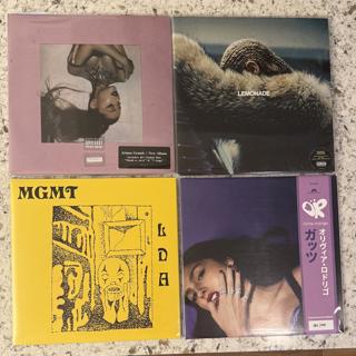 Olivia Rodrigo - Guts Assai Obi Edition. Ariana Grande - Thank U Next. Beyonce - Lemonade. MGMT - Little Dark Age. All under lowest prices on Discogs shipped in the US.