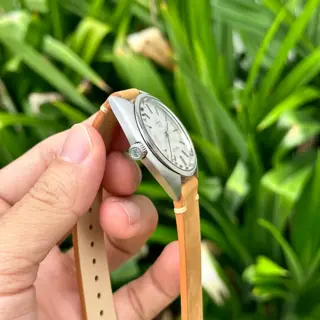 1970 King Seiko 4502-7010 linen dial Hi-Beat 36000