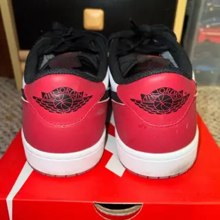 Air Jordan 1 Low Black Toe Size 11 $65 Shipped(EBAY AUTHENTICED)