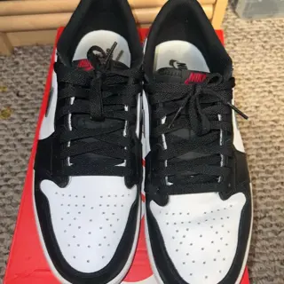 Air Jordan 1 Low Black Toe Size 11 $65 Shipped(EBAY AUTHENTICED)