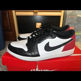Air Jordan 1 Low Black Toe Size 11 $65 Shipped(EBAY AUTHENTICED)