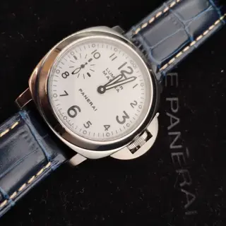 Super Clean Panerai Luminor Marina PAM 00113 White Dial. Stainless Steel 44. Full Set
