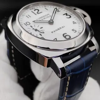 Super Clean Panerai Luminor Marina PAM 00113 White Dial. Stainless Steel 44. Full Set