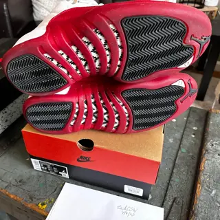Jordan 12 Cherry $90, Jordan 4 military Blue $125, Jordan Air Ship Corporate Got ‘Em $50, Nike Terminator High $35; Sizes 10.5-11