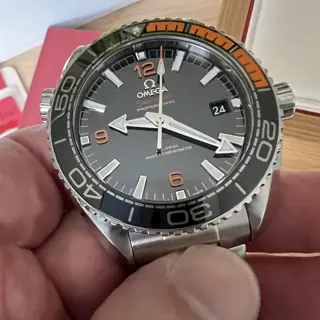 Omega Seamaster Planet Ocean 43.5mm 600m Full Kit, Barely Worn!