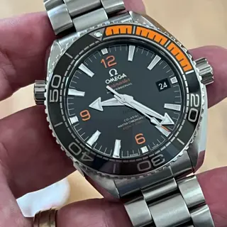 Omega Seamaster Planet Ocean 43.5mm 600m Full Kit, Barely Worn!