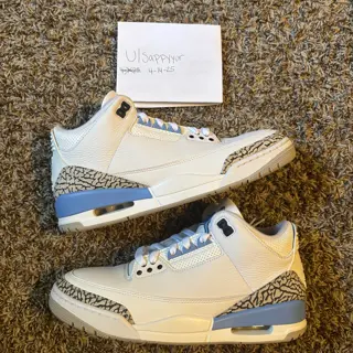 Jordan 3 unc size 9.5 $160 shipped