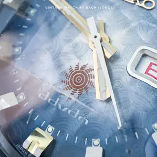 Seiko Advan 6106-7670 Guilloche Blue Dial (Automatic)