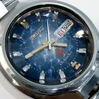 Seiko Advan 6106-7670 Guilloche Blue Dial (Automatic)