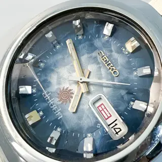 Seiko Advan 6106-7670 Guilloche Blue Dial (Automatic)