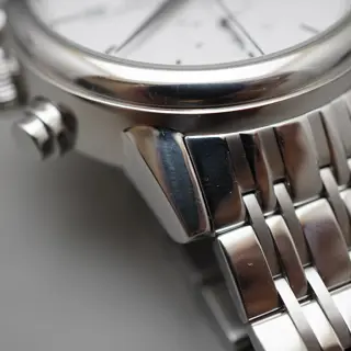 Tissot T085.427.11.011.00 Carson White Dial Automatic Chronograph Watch - $620
