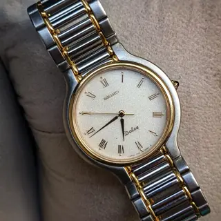 STUNNING VINTAGE 1989 SEIKO DOLCE 7741-6050 Lady WATCH JAPAN MADE Price $150