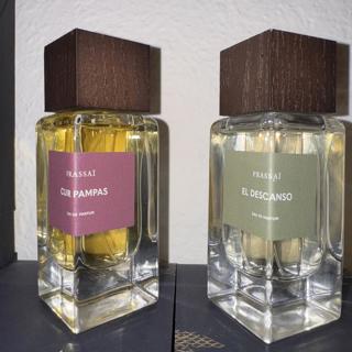 Frassai Cuir Pampas & El Descanso, Kintsugi Perfumes Ambre & Phoenix (Bottle)