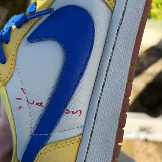 Travis Scott AJ1 canary US W 12