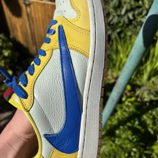 Travis Scott AJ1 canary US W 12