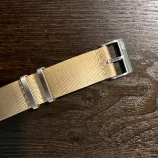 Phenome Straps Beige Nylon 20 mm Strap