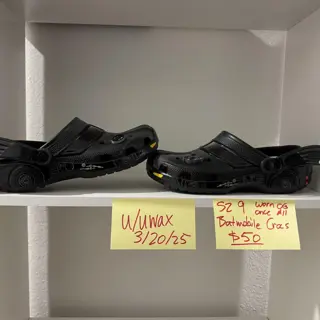 Batmobile Crocs SZ 9