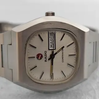 Excellent Rado Companion Tv Day/date Automatic Men Watch $190