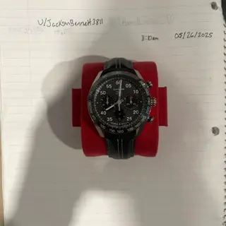 TAG HEUER CARRERA Porsche Special Edition - Ref: CBN2A1F with box and papers