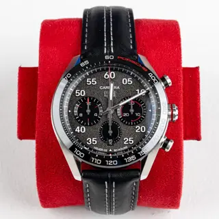 TAG HEUER CARRERA Porsche Special Edition - Ref: CBN2A1F with box and papers