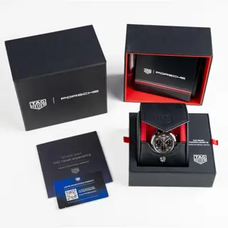 TAG HEUER CARRERA Porsche Special Edition - Ref: CBN2A1F with box and papers