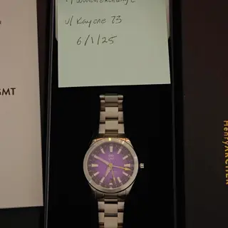 Henry Archer Verden GMT purple dial