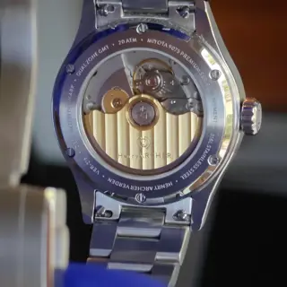 Henry Archer Verden GMT purple dial