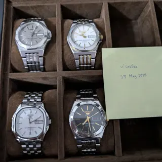 Seiko 5 Superior SKZ035 7S36-5000 "Whirlpool dial"