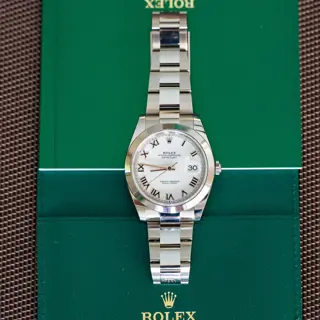 Rolex Oyster Perpetual Datejust 41, 126300, White Dial